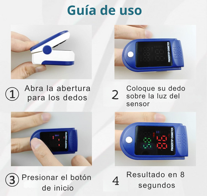 OXÍMETRO DÍGITAL PLUS